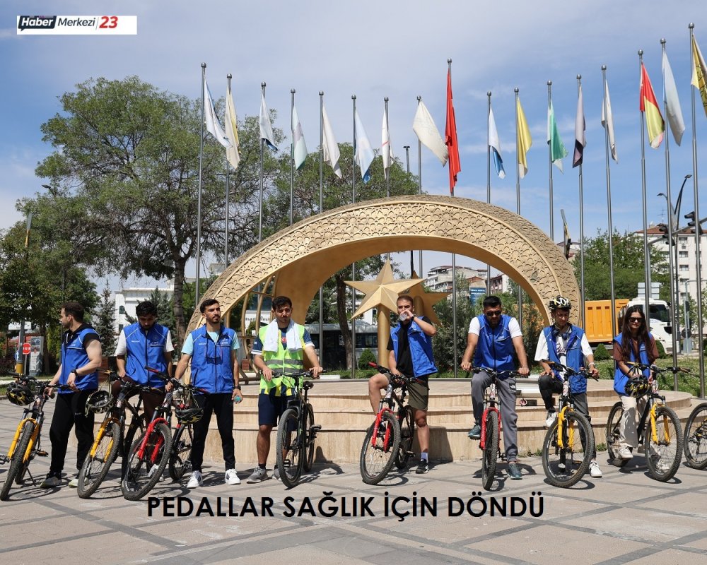 PEDALLAR SAĞLIK İÇİN DÖNDÜ